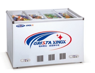 星星展示柜 冷藏卧式透明冷藏冷冻柜 WDG-300A正品 <br/>精确控温、独特的制冷系统、安全环保、节能减耗